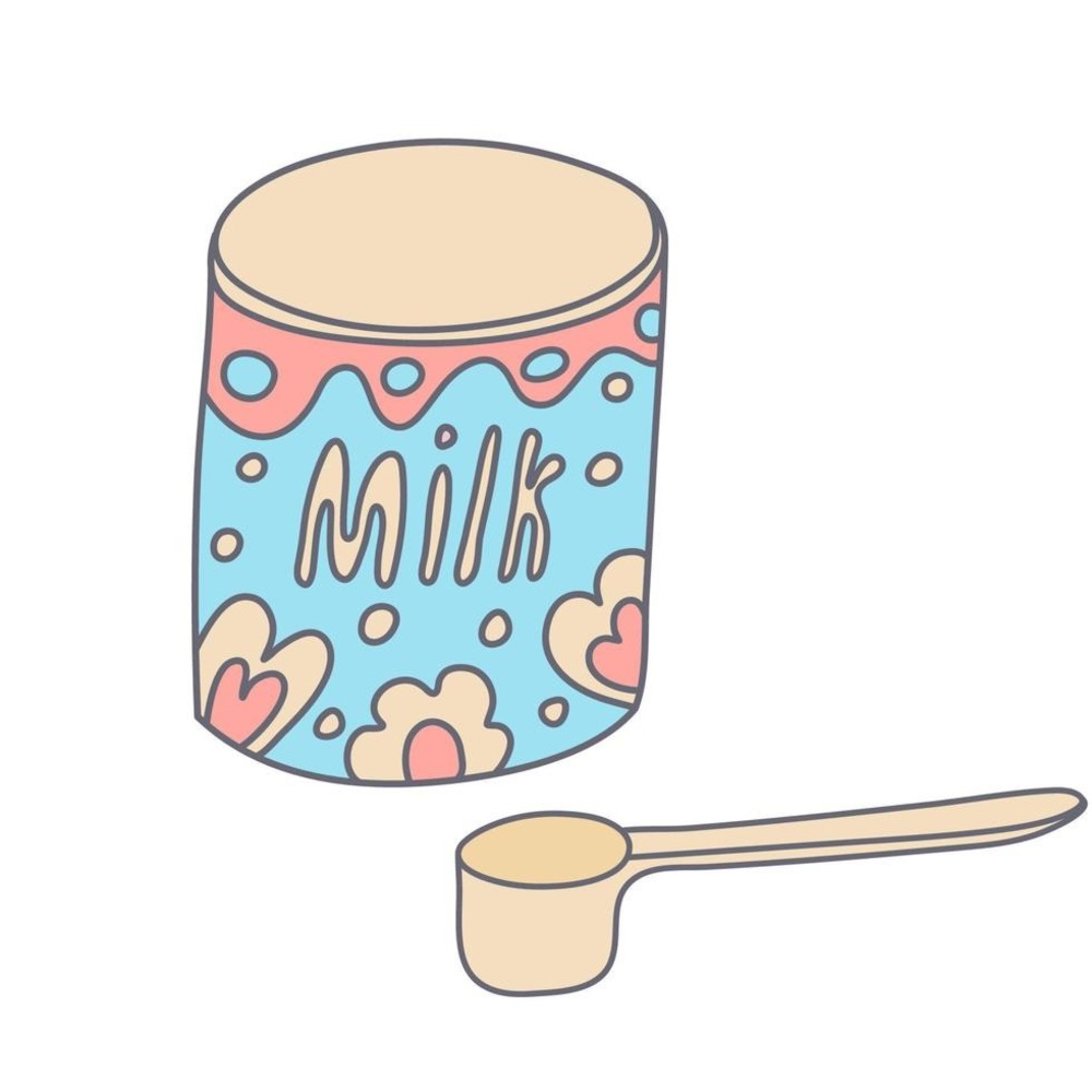 Baby milk cans